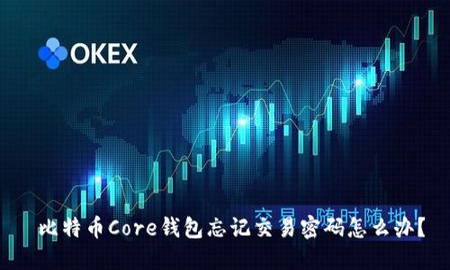  比特币Core钱包忘记交易密码怎么办？