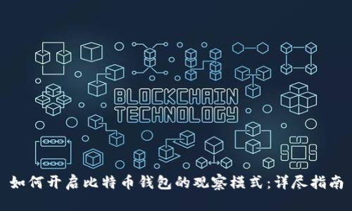 如何开启比特币钱包的观察模式：详尽指南